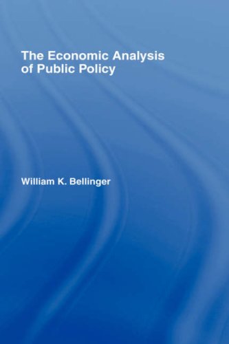 The Economic Analysis of Public Policy - Click to Buy