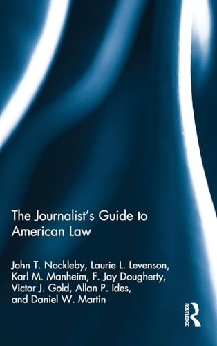 The Journalist's Guide to American Law - Click to Buy