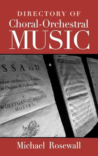 Directory of Choral-Orchestral Music - Click to Buy