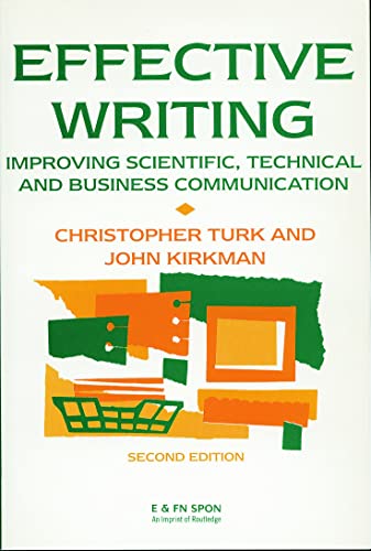 Effective Writing: Improving Scientific, Technical and Business Communication - Click to Buy