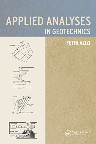 Applied Analyses in Geotechnics - Click to Buy