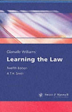 Glanville Williams: Learning the law - Click to Buy