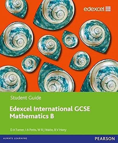 Edexcel Igcse Mathematics B. Student Book - Click to Buy