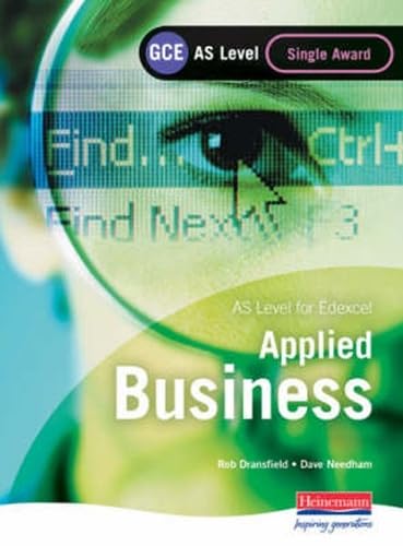 GCE AS Level Business Single Award for Edexcel - Click to Buy