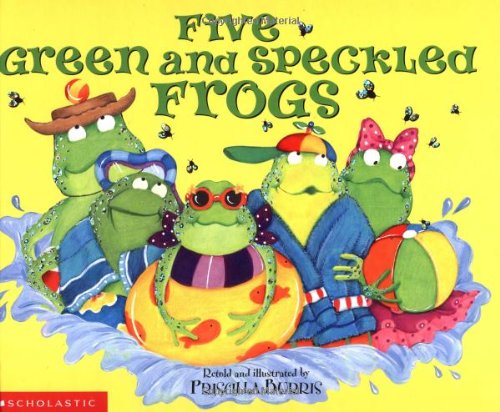 Five Green And Speckled Frogs - Click to Buy