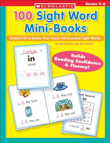 100 Sight Word Mini-Books - Click to Buy