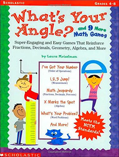 What's Your Angle? and 9 More Math Games - Click to Buy