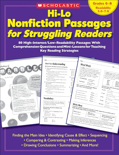 Hi-Lo Nonfiction Passages for Struggling Readers - Click to Buy