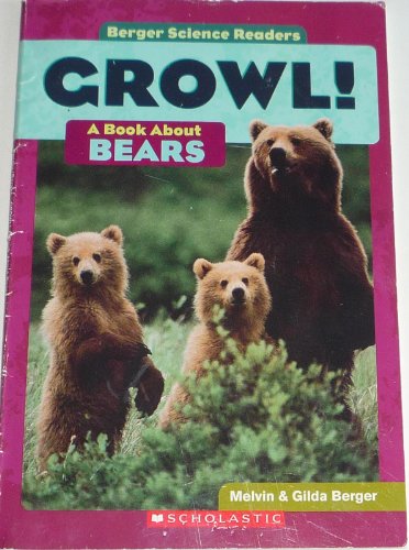 Growl!: A Book about Bears - Click to Buy