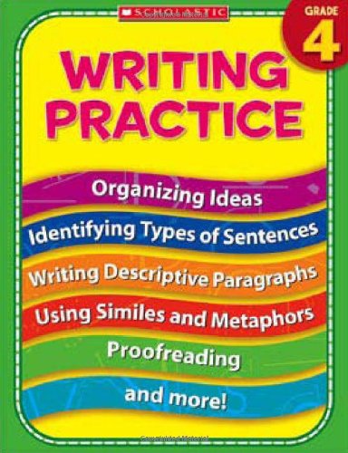 4th Grade Writing Practice - Click to Buy