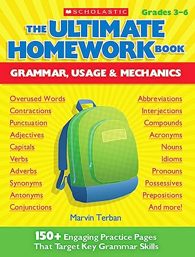 The Ultimate Homework Book (Level - 3-6): 150+ Engaging Practice Pages That Target Key Grammar Skills - Click to Buy