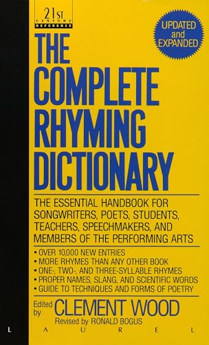 The Complete Rhyming Dictionary: Including The Poet's Craft Book - Click to Buy