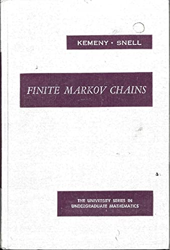 Finite Markov Chains - Click to Buy