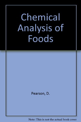 Chemical Analysis of Foods - Click to Buy