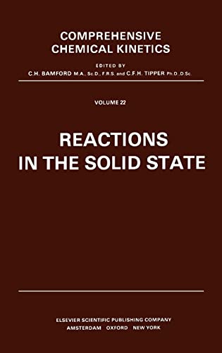 Reactions in the Solid State (Volume 22) - Click to Buy