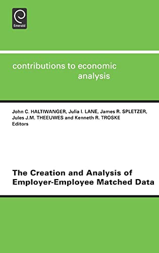 The Creation and Analysis of Employer-employee Matched Data - Click to Buy