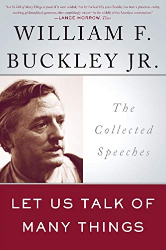 Let Us Talk of Many Things: The Collected Speeches - Click to Buy