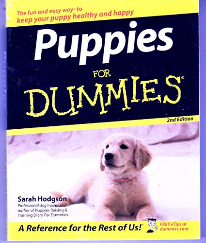 Puppies For Dummies - Click to Buy