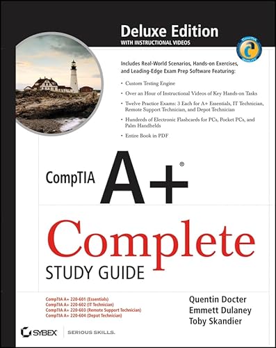Comptia A+: Complete; Study Guide: Deluxe Edition - Click to Buy