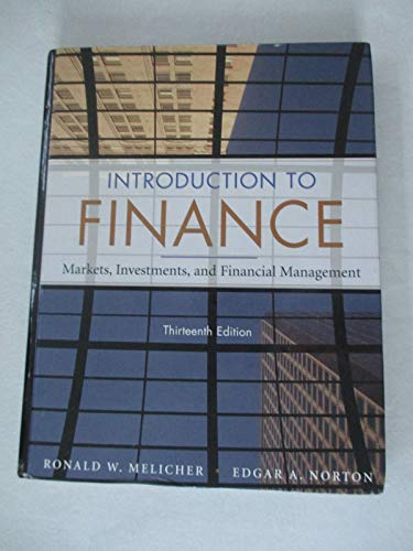 Introduction to Finance: Markets, Investments, and Financial Management - Click to Buy
