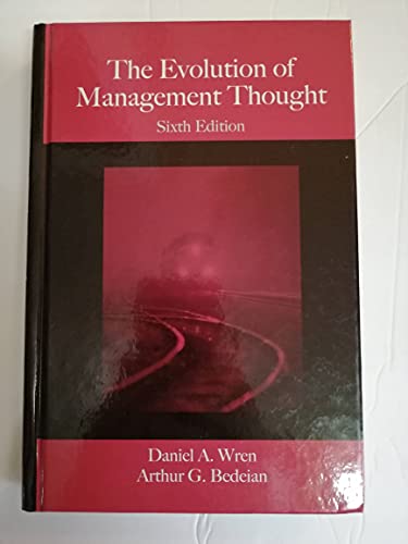 The Evolution of Management Thought - Click to Buy