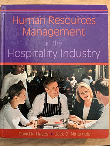 Human Resources Management in the Hospitality Industry: Study Guide - Click to Buy
