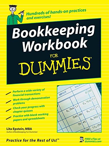 Bookkeeping Workbook For Dummies - Click to Buy