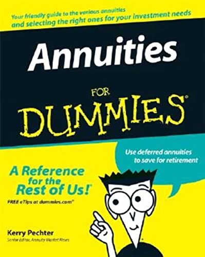 Annuities For Dummies - Click to Buy