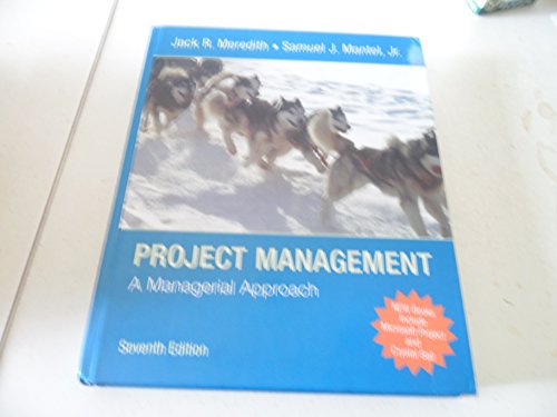 Project Management: A Managerial Approach - Click to Buy