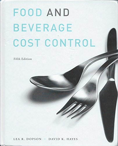 Food and Beverage Cost Control - Click to Buy