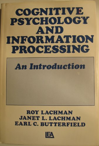 Cognitive Psychology and Information Processing: An Introduction - Click to Buy