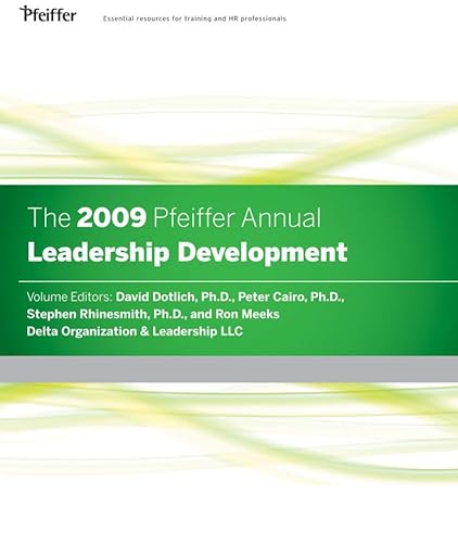 The 2009 Pfeiffer Annual: Leadership Development (Pfeiffer Annual Series, Band 43) - Click to Buy