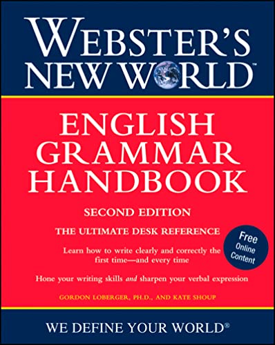 Webster's New World English Grammar Handbook, Second Edition - Click to Buy