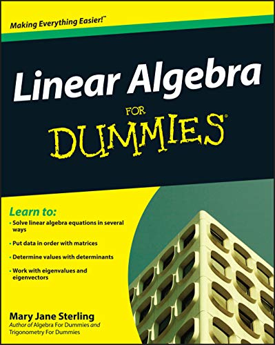 Linear Algebra For Dummies - Click to Buy