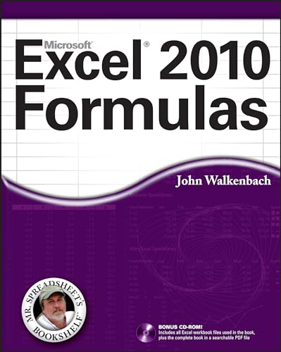 Excel 2010 Formulas - Click to Buy