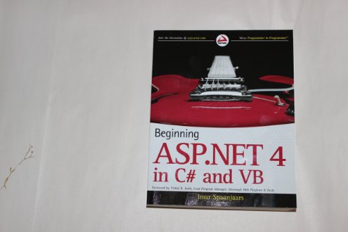 Beginning ASP.NET 4: in C# and VB - Click to Buy