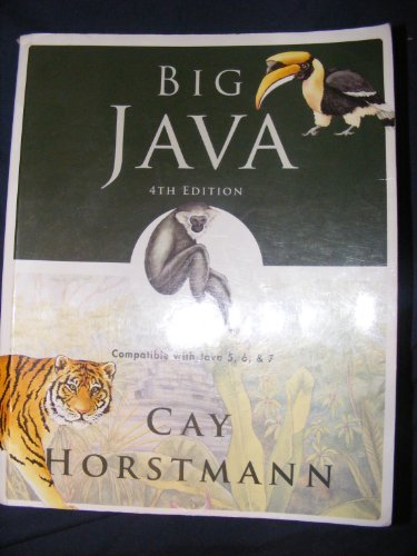 Big Java: Compatible with Java 5, 6 and 7 - Click to Buy