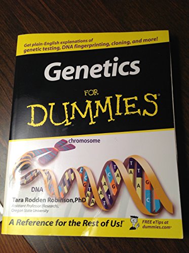 Genetics For Dummies 2e - Click to Buy