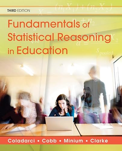Fundamentals of Statistical Reasoning in Education - Click to Buy