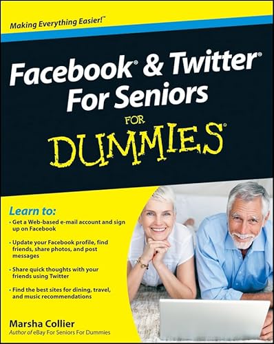 Facebook & Twitter for Seniors for Dummies - Click to Buy