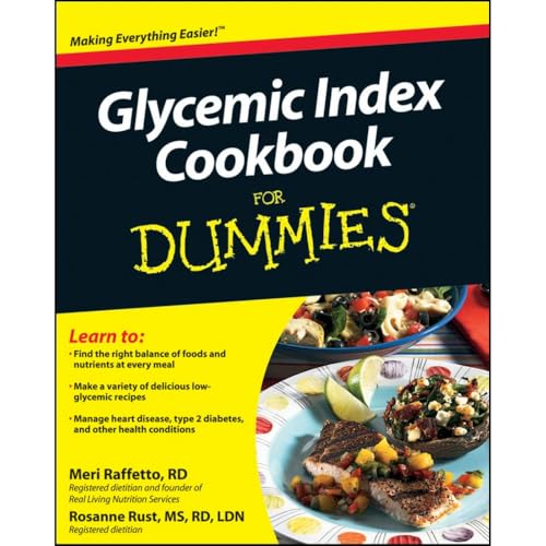 Glycemic Index Cookbook For Dummies - Click to Buy