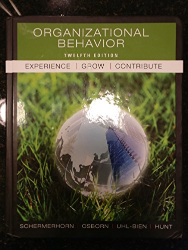 Organizational Behavior