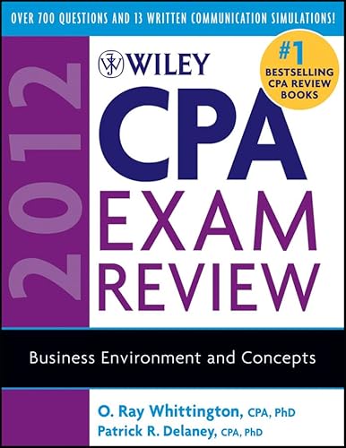 Wiley CPA Exam Review 2012, Business Environment and Concepts - Click to Buy