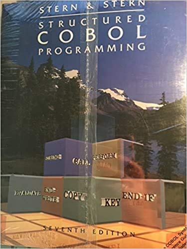 Structured COBOL Programming Seventh Edition with Wiley COBOL Syntax Reference Guide with IBM and VAX Enhancements - Click to Buy