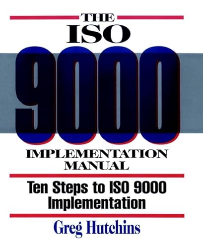 The ISO 9000 Implementation Manual - Click to Buy