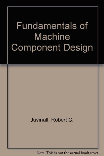 Fundamentals of Machine Component Design - Click to Buy