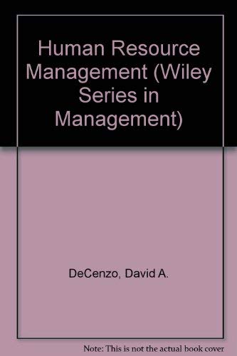Human Resource Management: Concepts and Practices (Wiley Series in Management) - Click to Buy