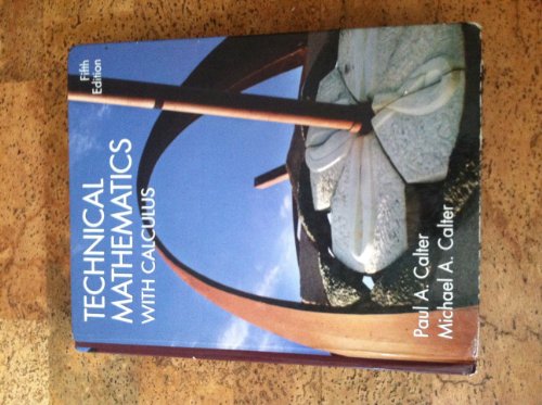 Technical Mathematics with Calculus - Click to Buy