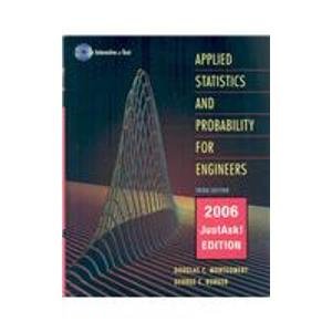 Applied Statistics and Probability for Engineers - Click to Buy