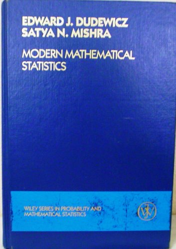 Modern Mathematical Statistics (Wiley Series in Probability and Statistics) - Click to Buy